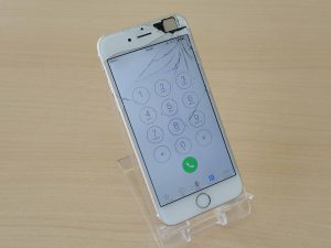 iPhone6の液晶交換修理に関市よりご来店！アイフォン修理のクイック岐阜