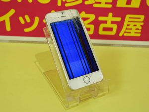 iPhone5S液晶交換修理で名古屋市よりご来店！アイフォン修理のクイック岐阜