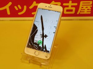 iPhone6Sガラス割れ修理で愛知県美浜町よりご来店！アイフォン修理のクイック岐阜