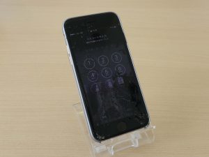iPhone6Sの液晶交換修理に山県市よりご来店！アイフォン修理のクイック岐阜
