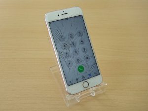 iPhone6S ガラス交換修理に関市よりご来店！アイフォン修理のクイック岐阜