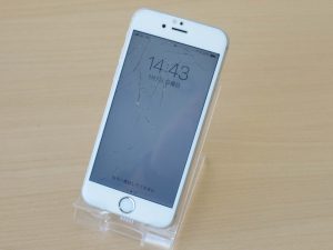 iPhone6S 画面ガラス割れ修理で多治見市よりご来店！アイフォン修理のクイック岐阜