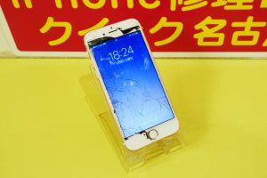 タッチ操作が出来なくなったiPhone6Sの液晶交換修理に津島市よりご来店！アイフォン修理のクイック岐阜