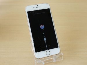 各務原市 iPhone6S リカバリーモード復旧 ガラス割れ修理 アイフォン修理のクイック岐阜