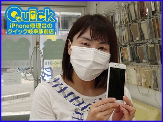 ☆岐阜市よりiPhone 6の膨張したバッテリー交換にご来店～♪スマホ修理のクイック岐阜