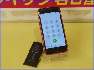 各務原市よりiPhone SE2のバッテリー交換修理にご来店～♪アイフォン修理のクイック岐阜