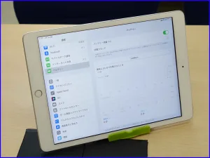 iPad7のバッテリー交換修理に岐阜市内よりご来店！アイフォン修理のクイック岐阜