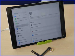 ドックコネクター交換により正常に充電が開始されたiPad第9世代