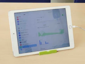 iPad Air 2の充電ケーブルが反応しない状態とバッテリー劣化の確認