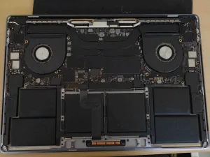MacBook Pro A2141の通電不良トラブルによる基板修理