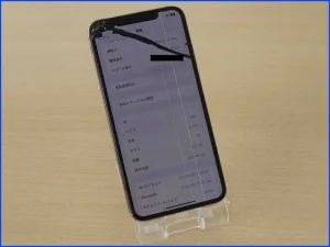 水没から復活したiPhoneXS