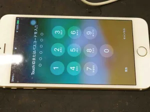 基板修理により10年ぶりに起動し画像データが復旧したiPhone6Plus